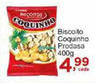 Rossi Supermercado Biscoito Coquinho Prodasa 400g oferta