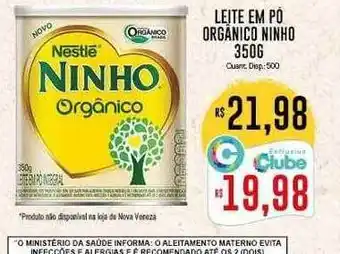 Bistek Supermercados Leite em pó orgânico ninho oferta