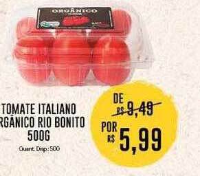 Bistek Supermercados Tomate italiano orgânico rio bonito oferta