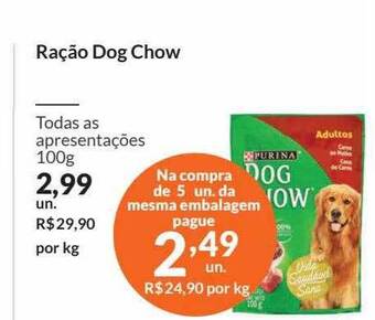 Zaffari Ração dog chow oferta