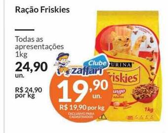 Zaffari Ração friskies oferta