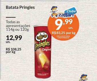 Zaffari Batata pringles oferta