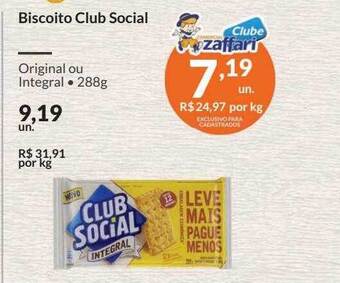 Biscoito club social