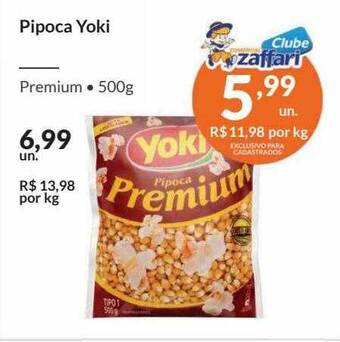 Zaffari Pipoca yoki oferta