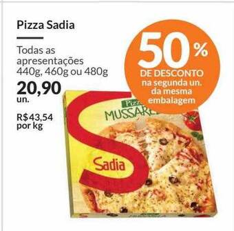 Zaffari Pizza sadia oferta