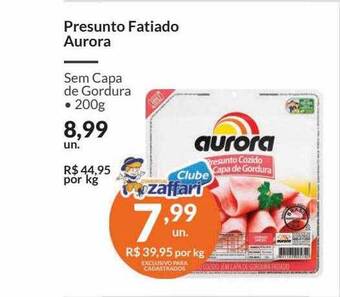 Zaffari Presunto fatiado aurora oferta