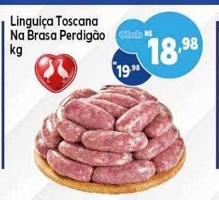 GoodBom Linguiça toscana na brasa perdigão kg oferta