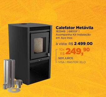 Lojas TaQi Calefator metávila oferta
