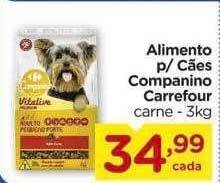 Carrefour Alimento p cães companino carrefour oferta