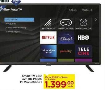 Carrefour Smart tv led 32 oferta
