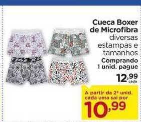 Carrefour Cueca boxer de microfibra oferta