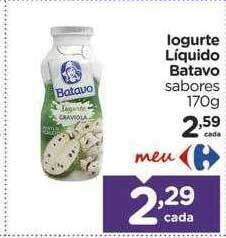 Carrefour Iogurte liquido batavo oferta