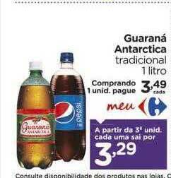 Carrefour Guaraná antarctica oferta