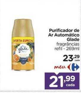 Carrefour Purificador de ar automático glade oferta