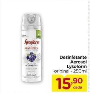 Carrefour Desinfetante aerosol lysoform oferta
