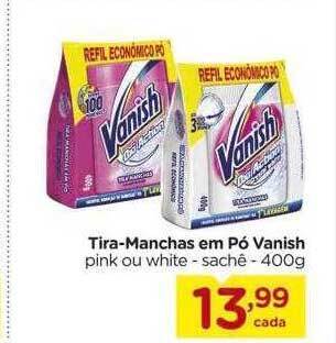 Carrefour Tira-manchas em pó vanish oferta