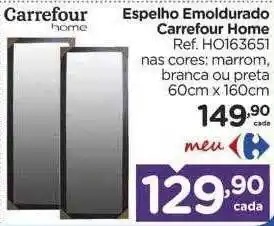 Carrefour Espelho emoldurado carrefour home oferta