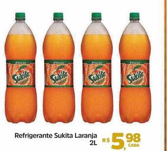 Refrigerante sukita laranja