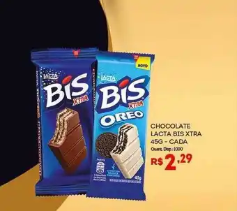 Bistek Supermercados Chocolate lacta bis xtra oferta