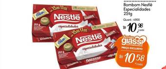 Giassi Supermercados Bombom nestlé especialidades oferta