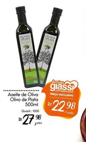 Giassi Supermercados Azeite de oliva olivo de plata oferta
