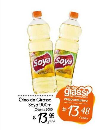 Giassi Supermercados Óleo de girassol soya oferta