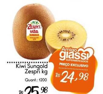 Giassi Supermercados Kiwi sungold zespri oferta