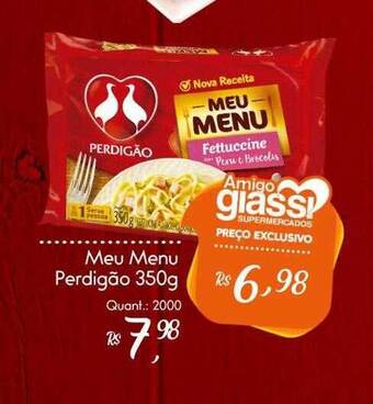 Giassi Supermercados Meu menu perdigão oferta