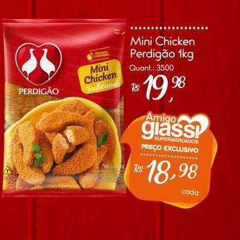 Giassi Supermercados Mini chicken perdigão oferta