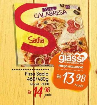 Giassi Supermercados Pizza sadia oferta