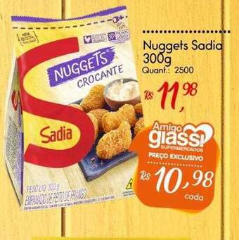 Giassi Supermercados Nuggets sadia oferta