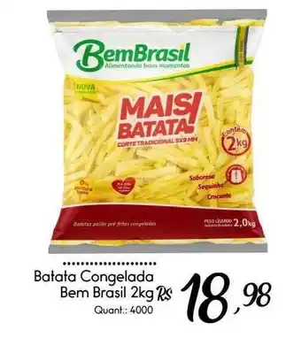 Batata congelada bem brasil
