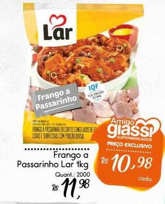 Giassi Supermercados Frango a passarinho lar oferta