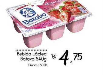 Giassi Supermercados Bebida láctea batavo oferta