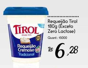 Giassi Supermercados Requeijão tirol oferta