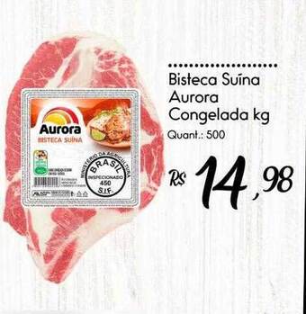 Giassi Supermercados Bisteca suína aurora congelada oferta