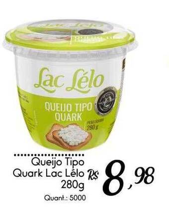 Giassi Supermercados Queijo tipo quark lac lélo oferta