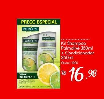 Giassi Supermercados Kit shampoo palmolive + condicionador oferta