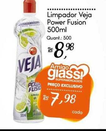 Giassi Supermercados Limpador veja power fusion oferta