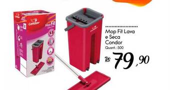 Giassi Supermercados Mop fit lava e seca condor oferta