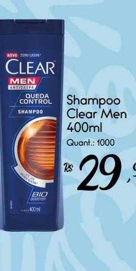 Giassi Supermercados Shampoo clear men oferta