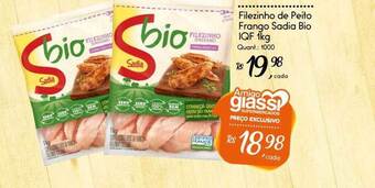 Giassi Supermercados Filezinho de peito frango sadia bio iqf oferta
