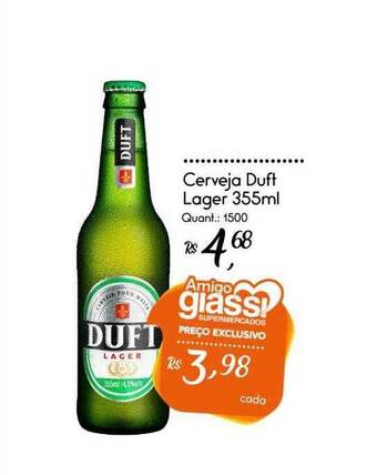 Giassi Supermercados Cerveja duft lager oferta