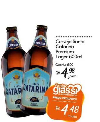 Giassi Supermercados Cerveja santa catarina premium lager oferta