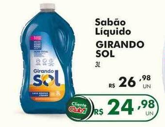 Irani Supermercados Sabão líquido girando sol oferta