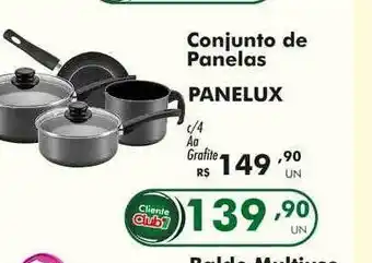 Irani Supermercados Conjunto de panelas panelux oferta