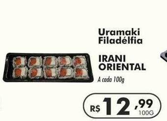 Uramaki filadélfia irani oriental