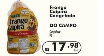 Irani Supermercados Frango caipira congelado do campo oferta
