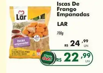 Irani Supermercados Iscas de frango empanadas lar oferta