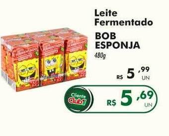 Irani Supermercados Leite fermentado bob esponja oferta